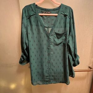 Maurices 1X blouse